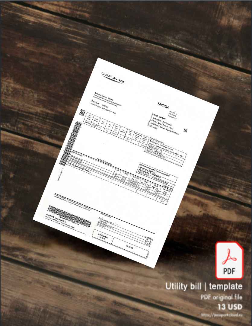 Utility bill | Albanian Power | Albania